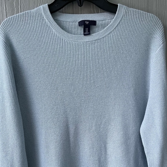GAP Men's Sweater Size M Light Blue - Picture 8 of 8